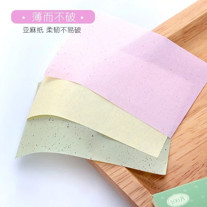 Cách Tập Thể Hình Giấy Thấm Dầu Mặt Nữ Kiểm Soát Dầu Thu Nhỏ Lỗ Chân Lông Hút Giấy Đi Giấy Thấm Dầu Mặt Nam Mùa Đi Ra Ngoài Cần Thiết | BigBuy360 - bigbuy360.vn