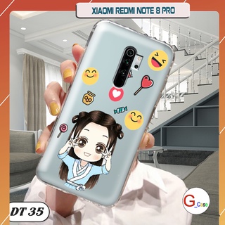 Ốp lưng điện thoại Xiaomi REDMI NOTE 8 PRO dẻo trong in hình