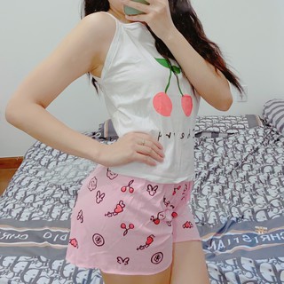 BỘ THUN NGỦ 2 DÂY - Đồ mặc nhà siêu cute