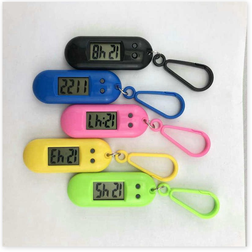 Móc khóa   GIÁ VỐN   Đồng hồ móc khóa điện tử thiết kế nhỏ gọn, đẹp mắt, an toàn, tiện lợi, nhiều màu đẹp mắt 4830