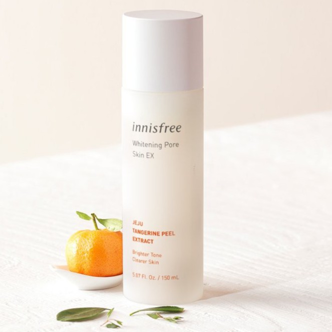 Nước Hoa Hồng Trắng Da Innisfree Whitening Pore Skin Ex Toner - 150ml
