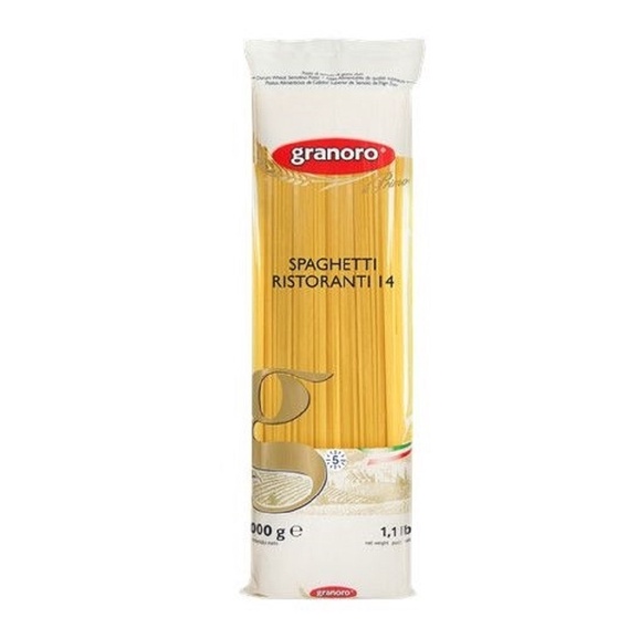 GRANORO MÌ SPAGHETTI RISTORANTI NO.14 500G ( tặng lá oregano)
