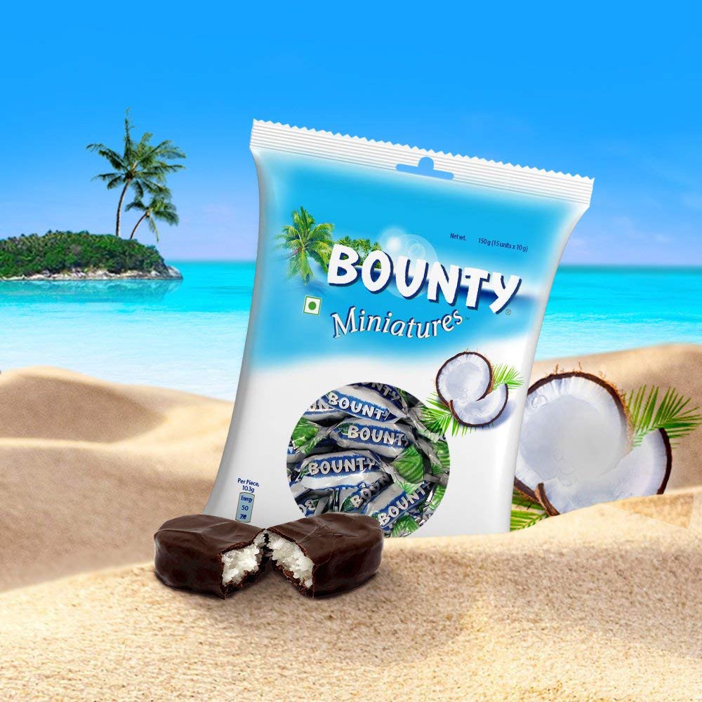 [SIÊU NGON] Sô cô la Bounty Dừa Đức gói 150g