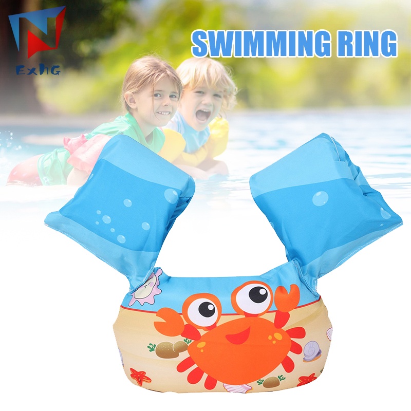 Áo Phao Cứu Sinh Không Tay Dành Cho Bé Trai Và Bé Gái Tập Bơi