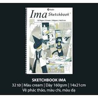 SỔ NABII IMA SKETCHBOOK 160 GSM