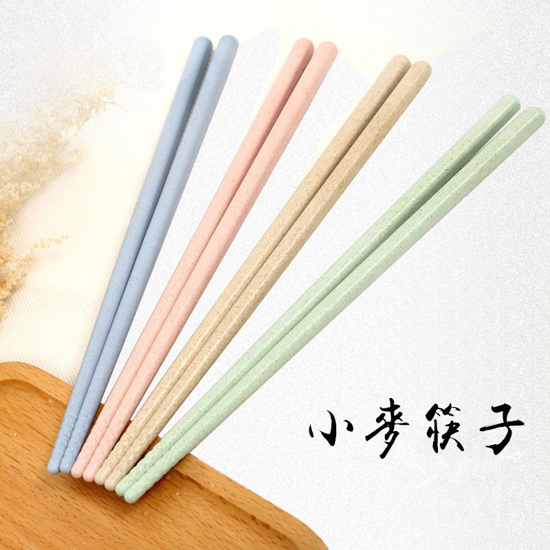 MR.FUN wheat straw chopsticks kitchen new design tableware chopsticks