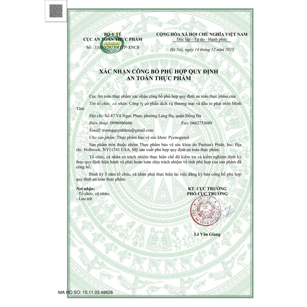 Chống oxy hóa mạnh gấp 50 lần vitamin E ngừa lão hóa từ bên trong, Chiết xuất nhựa cây thông đỏ Pycnogenol