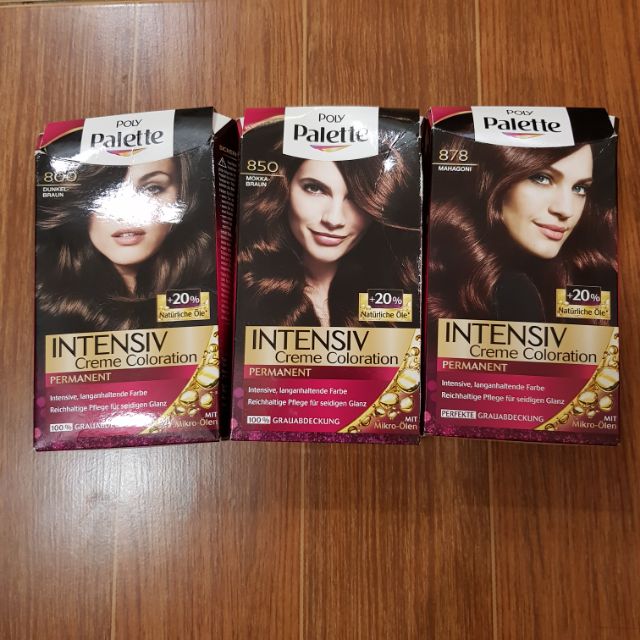 Nhuộm tóc phủ bạc Palette