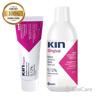 [Kin] Kem Đánh Răng Kin Gingival Chlorhexidine, Kem Kin 75ml