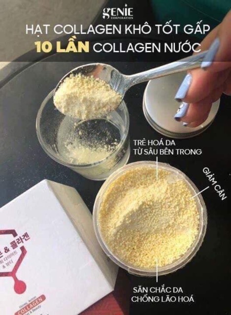 BỘT COLLAGEN KHÔ CÔ ĐẶC GENIE RICH COLLAGEN PEPTIDE | BigBuy360 - bigbuy360.vn