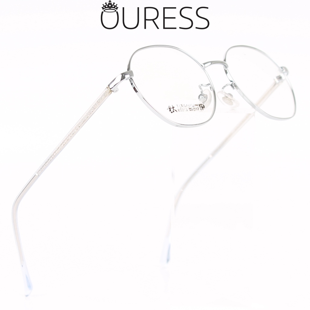 Gọng kính Ovan Titanium Thương Hiệu Ouress 85013B Bền Đẹp Trendy