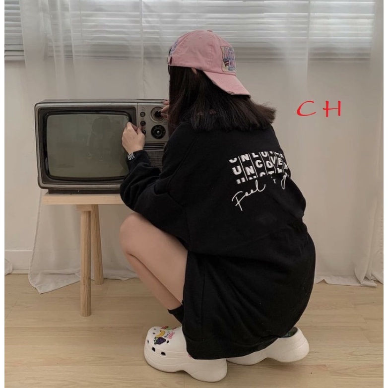 Áo cadigan khoác Unicoverchất nỉ bông có cúc dọc áoThời trang nữ thu đôngphong cách hàn quốc☘️form &lt;52kg☘️Unisex