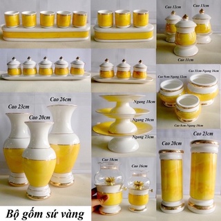 Bình Hoa Thờ Cúng GỐM SỨ CAO CẤP