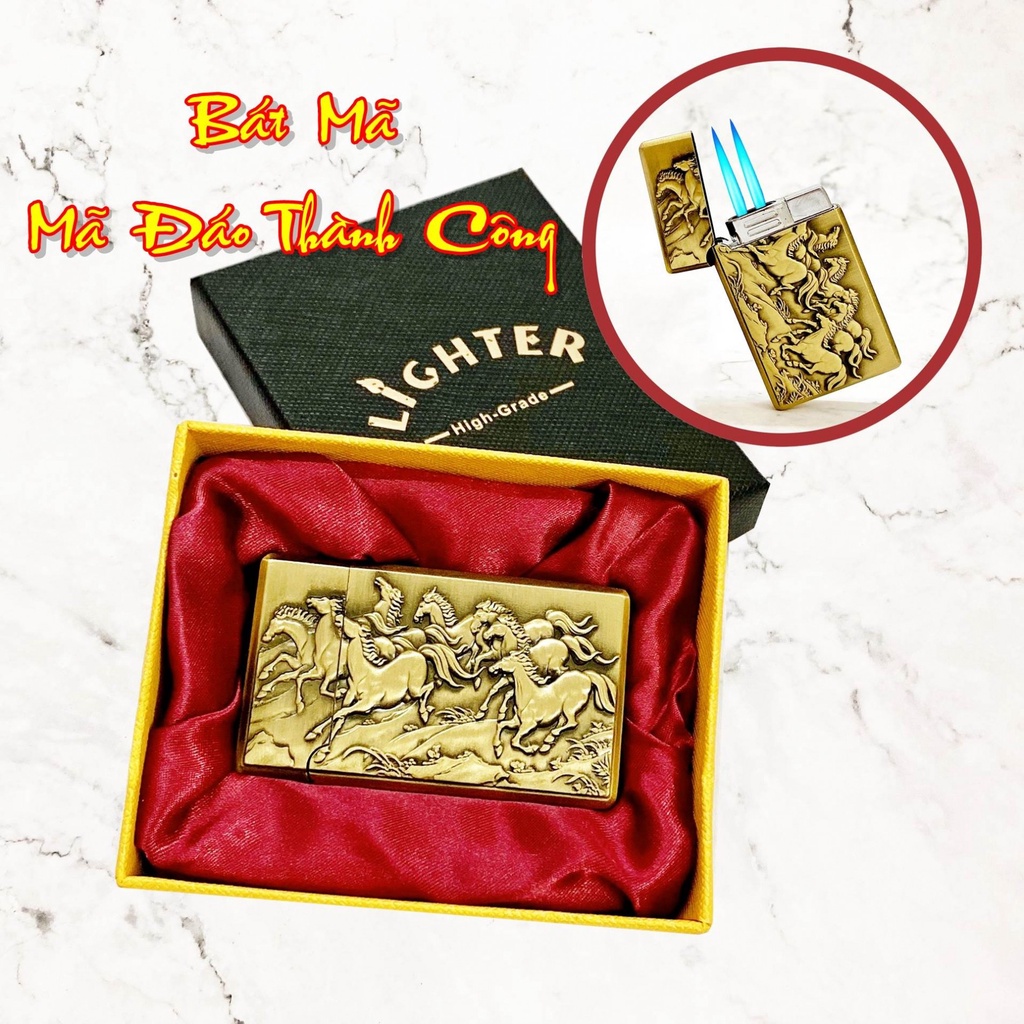 𝙃𝙤̣̂𝙥 𝙌𝙪𝙚̣𝙩 𝘽𝙖̣̂𝙩 𝙇𝙪̛̉𝙖 2 TIA HÌNH BÁT MÃ ( 8 CON NGƯẠ )- ( CÓ HỘP )