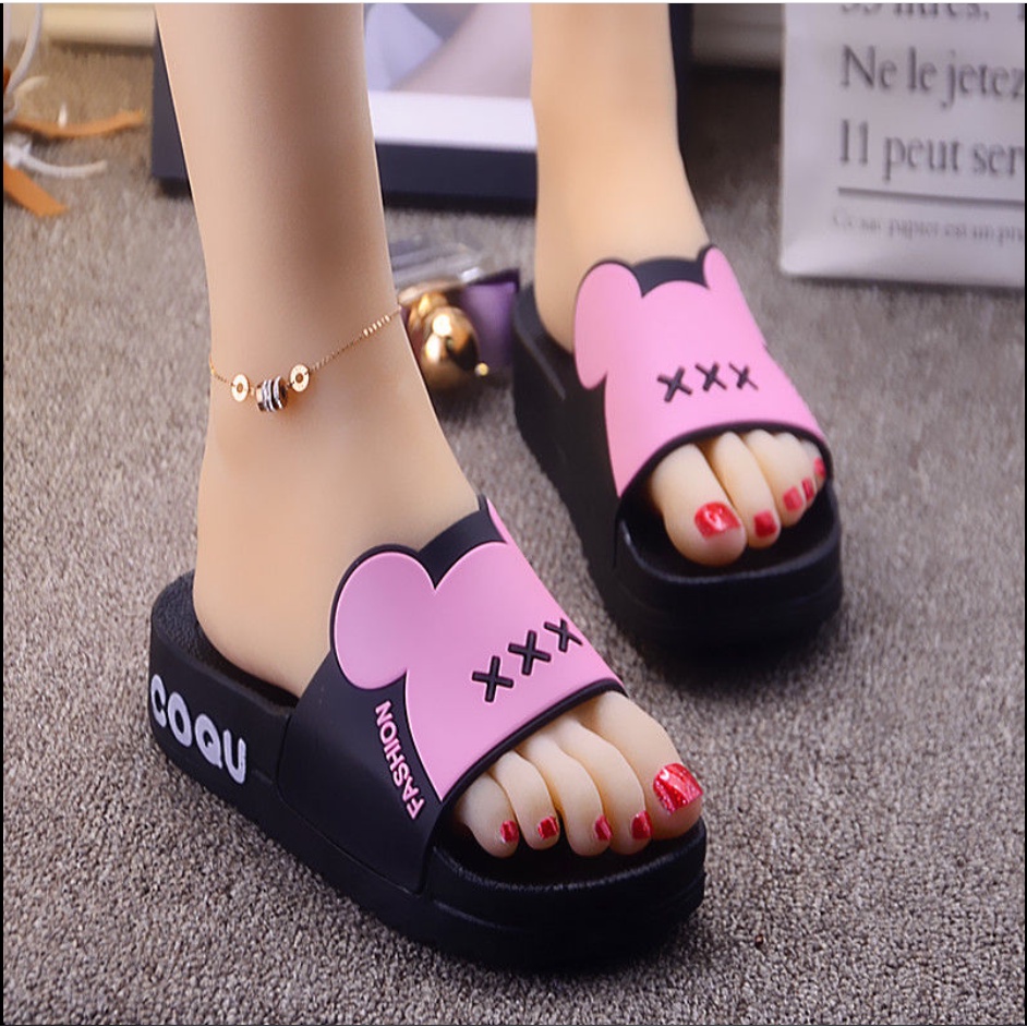Dép Đi Biển Đế Dày Chống Trượt Thời Trang Mùa Hè Hàn Quốc 2022 FT2546 Dành Cho Bạn Nữ