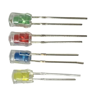 Set 100 Chụp Đèn Led Diode 5mm Trong Suốt