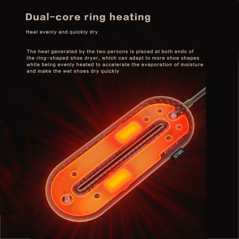 Máy Sấy Khô Và Khử Mùi Giày Nhanh Khô Hẹn Giờ Tiện Dụng