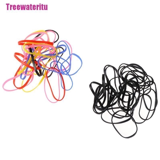 Set 100 Dây Thun Cột Tóc Nhiều Màu Cho Bé Gái