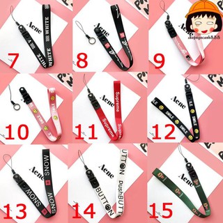 Dây Treo Điện Thoại Strap Dây Vải Và Đeo Thẻ Supreme Loại Dài cao cấp