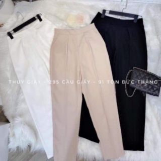 Quần baggy khoá sườn chất tuyết mưa loại 1