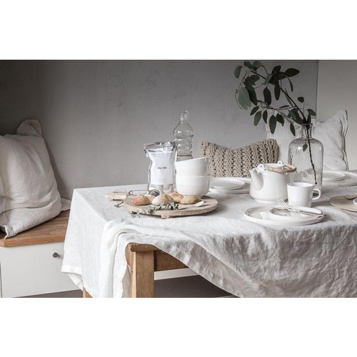 Khăn trải bàn vải canvas phong cách vintage