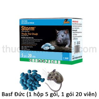 THUỐC DIỆT CHUỘT STORM (hộp-5 gói)