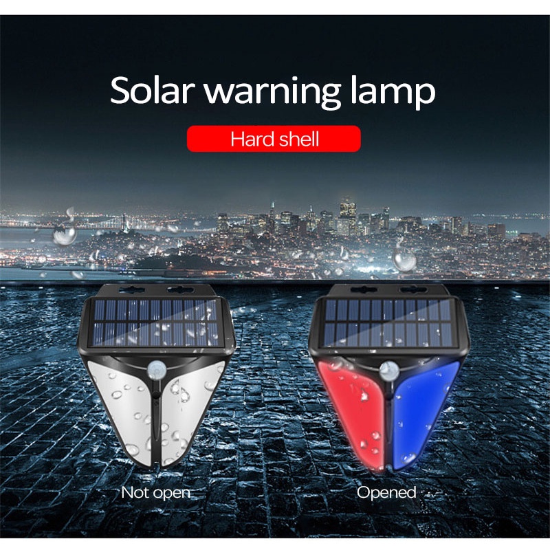 Còi báo động Cảm Biến Chuyển Động Nhà Yard Ngoài Trời Không Dây Năng Lượng Mặt Trời Được Hỗ Trợ Không Thấm Nước Nhấp Nháy Còi Báo Động Ánh Sáng