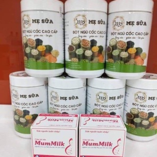 Combo kích sữa 1kg ngũ cốc 2 hộp cốm kích