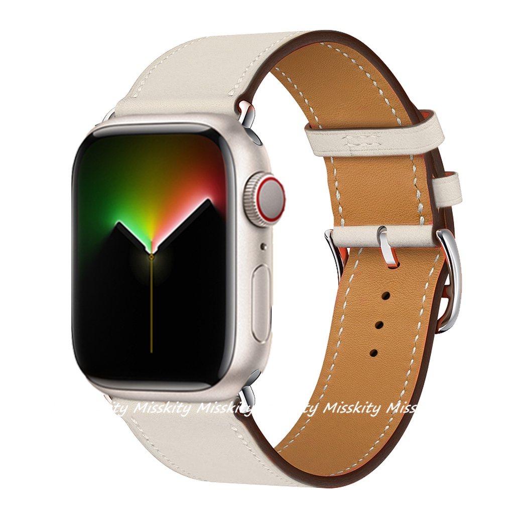 Dây Đeo Bằng Da Bò Dành Cho iWatch 7 6 SE 5 4 42mm 38 Mm 44mm 40mm IWatch 6 5 4