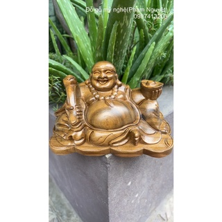 Tượng di lặc để taplo ô tô phong thủy