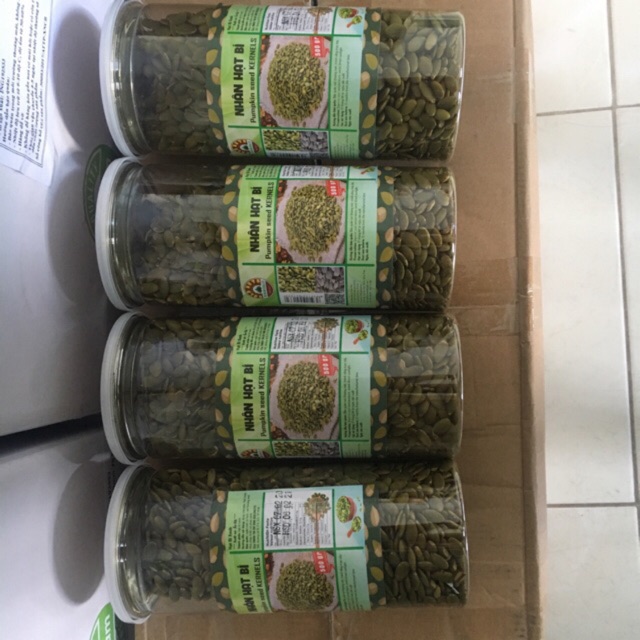 500G NHÂN HẠT BÍ XANH ẤN ĐỘ TẠI TPHCM - hạt bí bóc vỏ - hạt bí tách vỏ - hạt bí làm bánh
