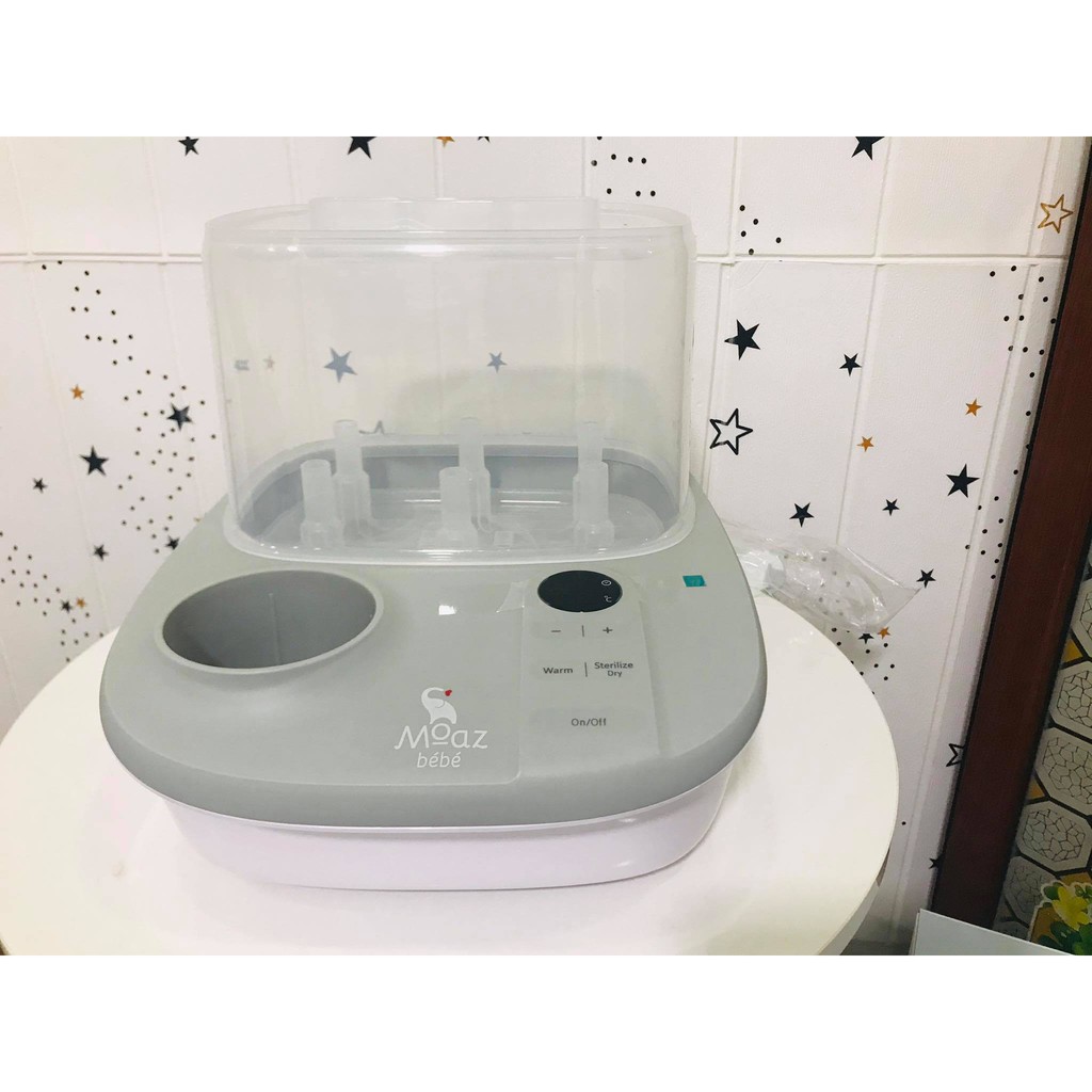 Máy tiệt trùng sấy khô và hâm sữa đa năng Moaz Bebe MB005