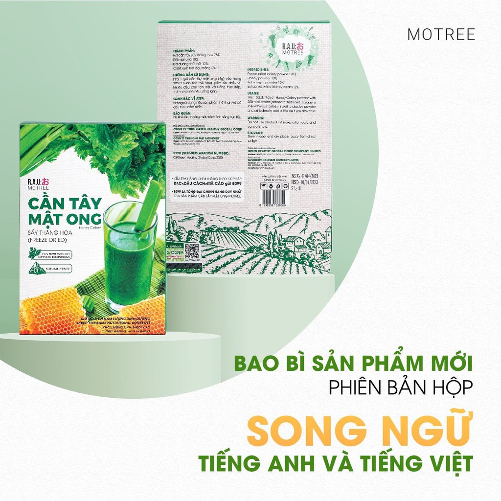 Bột Cần Tây (MO) 14 gói