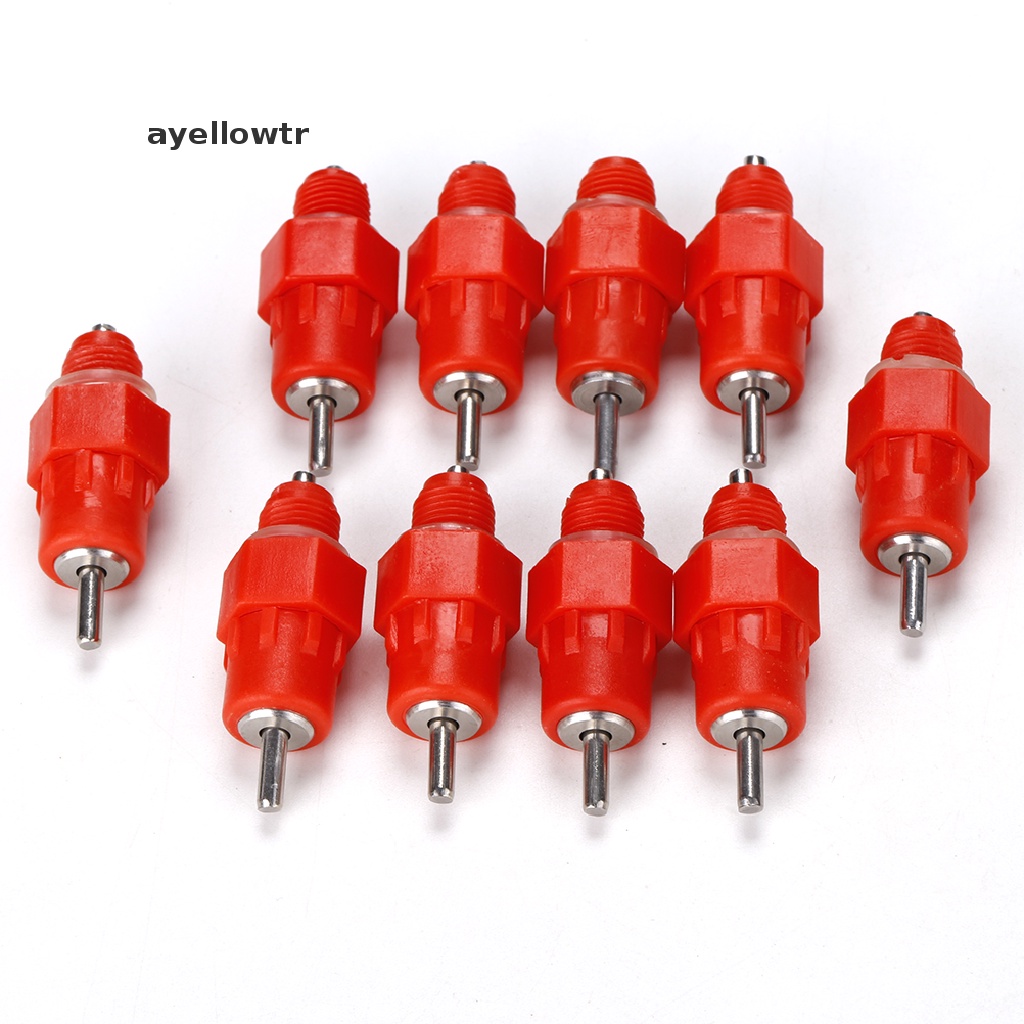 Set 10 núm uống nước cho gà / chim tiện dụng đa năng