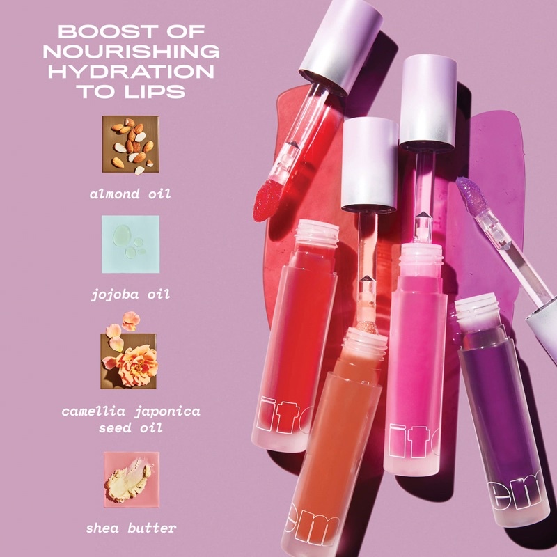 Son bóng dưỡng môi ITEM Beauty By Addison Rae Lip Quip Clean Moisturizing Lip Gloss