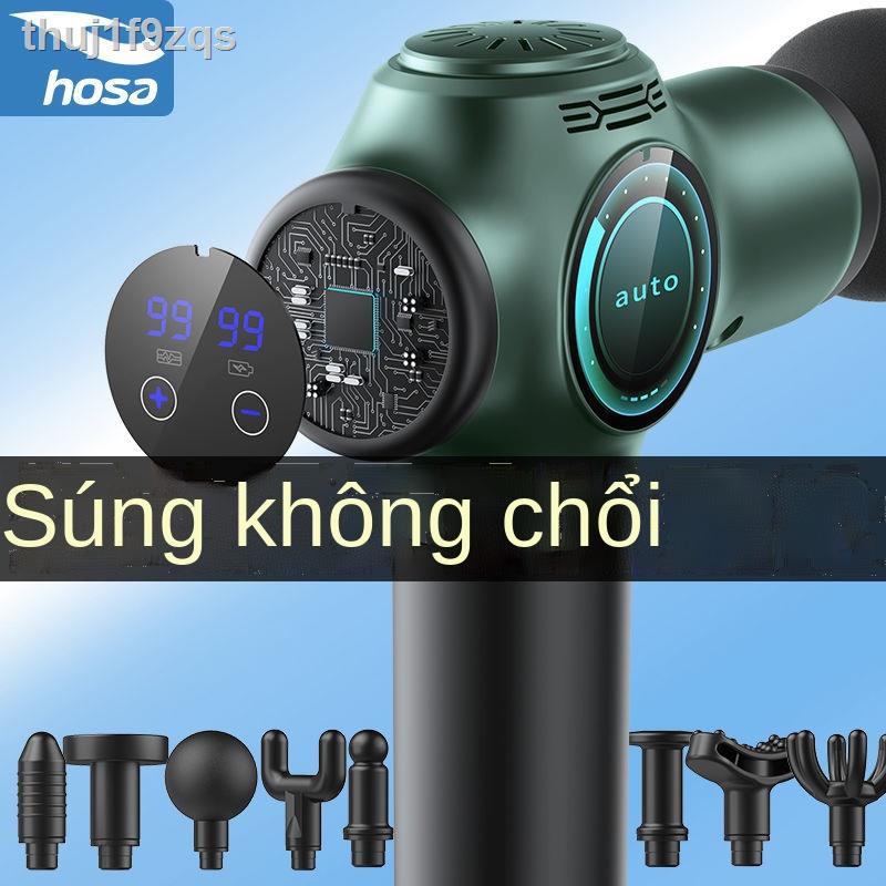 ✹Máy mát xa bằng súng Hosa Fascia Tạo tác thư giãn cơ hoàn toàn tự động cổ không chổi than Thiết bị tập