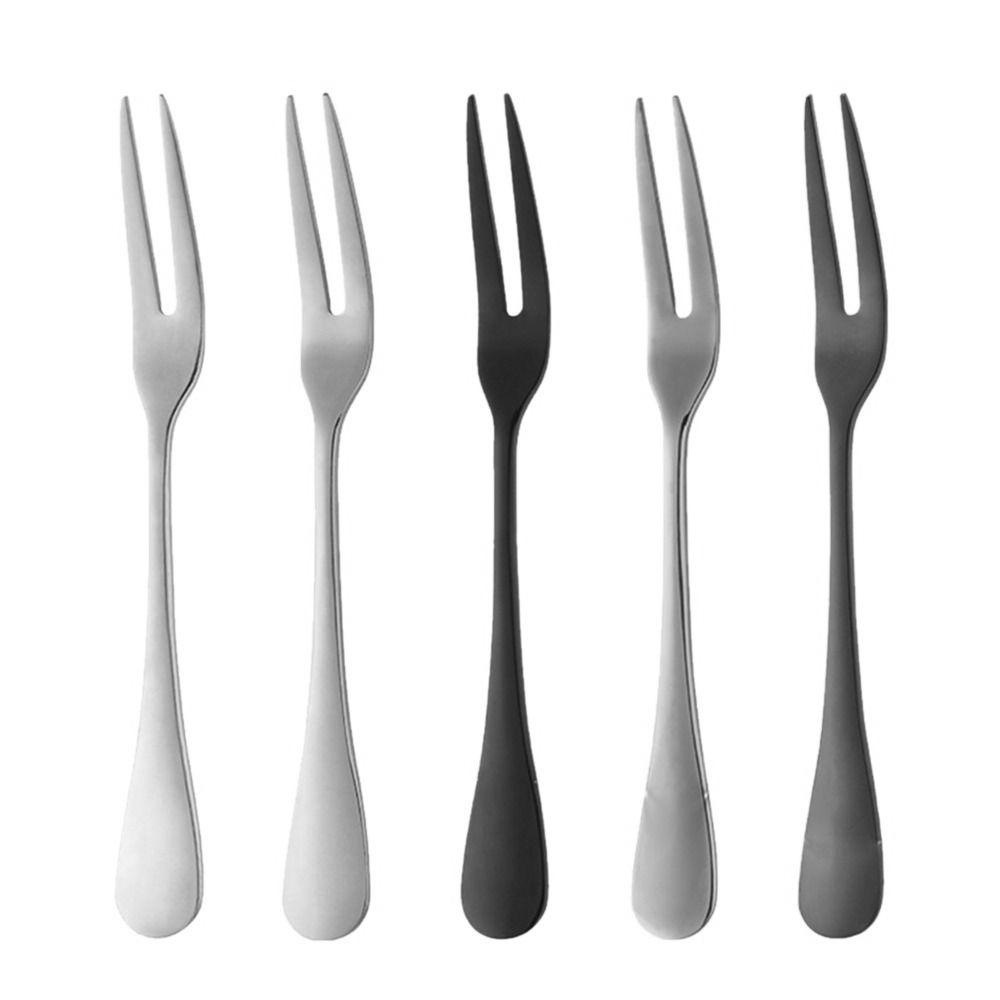 Bộ 2 Nĩa Ăn Bằng Thép Không Gỉ Hình Ốc Sên Sang Trọng