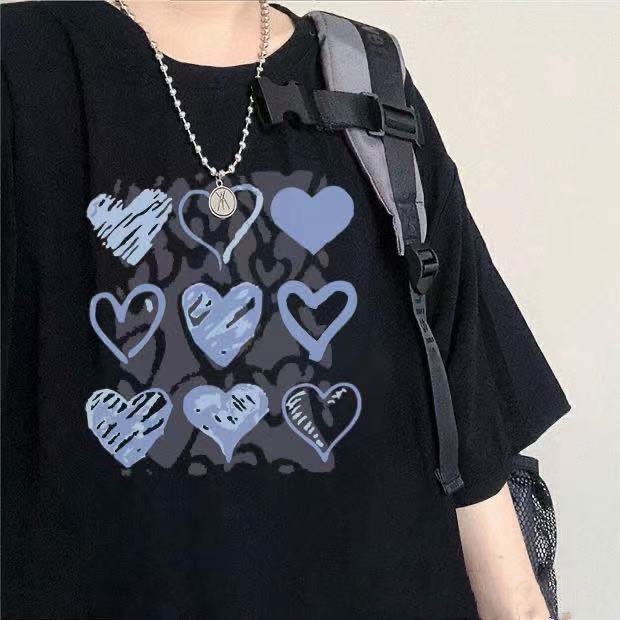 NRVP Áo Thun Nữ Cổ Tròn Ngắn Tay Thời Trang Mùa Hè Phong Cách Hàn Quốc 2022