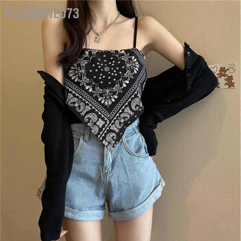 Áo hai dây thun nữ cao cấp Áo len nữ mùa hè đan kiểu cổ điển gợi cảm hot girl【By】