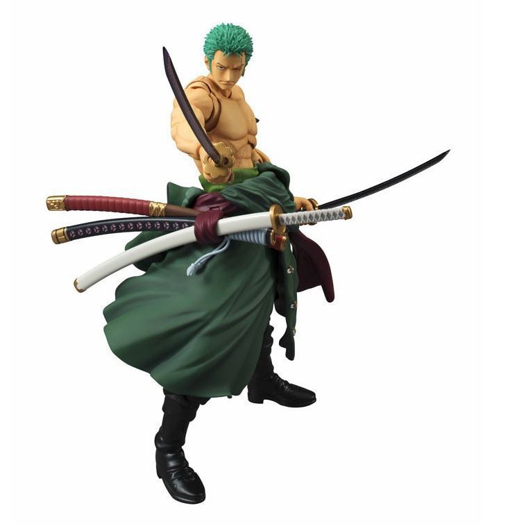 MH31 - Mô Hình Cao Cấp Figma SHF Roronoa Zoro khớp cao 18cm - Mô hình One Piece