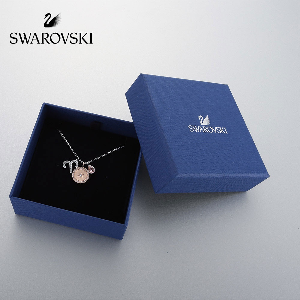 FREE SHIP Dây Chuyền Nữ Swarovski ZODIAC Cung hoàng đạo Bạch Dương Necklace Crystal FASHION cá tính Trang sức trang sức đeo THỜI TRANG