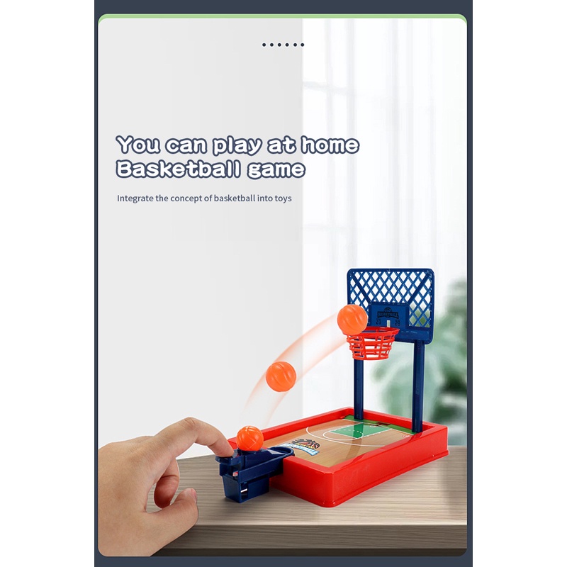 Máy bắn bóng rổ để bàn trong nhà Trò chơi Toy Finger Máy bóng rổ mini Bàn tiệc royal1.vn