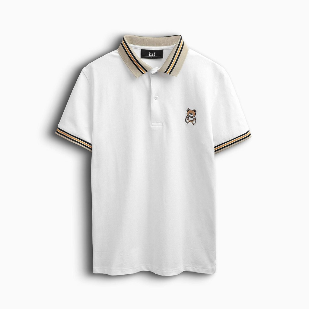 Áo thun nam ngắn tay cổ bẻ chất liệu cotton co giãn, thoáng mát | BigBuy360 - bigbuy360.vn