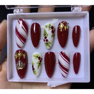 Móng úp sẵn Noel( Nailbox)