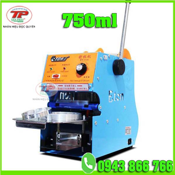 Máy dập nắp ly nhựa dung tích 500ml - 750ml ETON D7