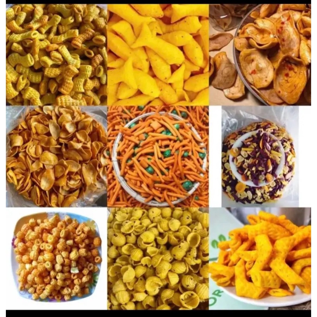 COMBO 4 GÓI BIM BIM TỰ CHỌN ĐỦ VỊ  TẶNG Ô MAI ME