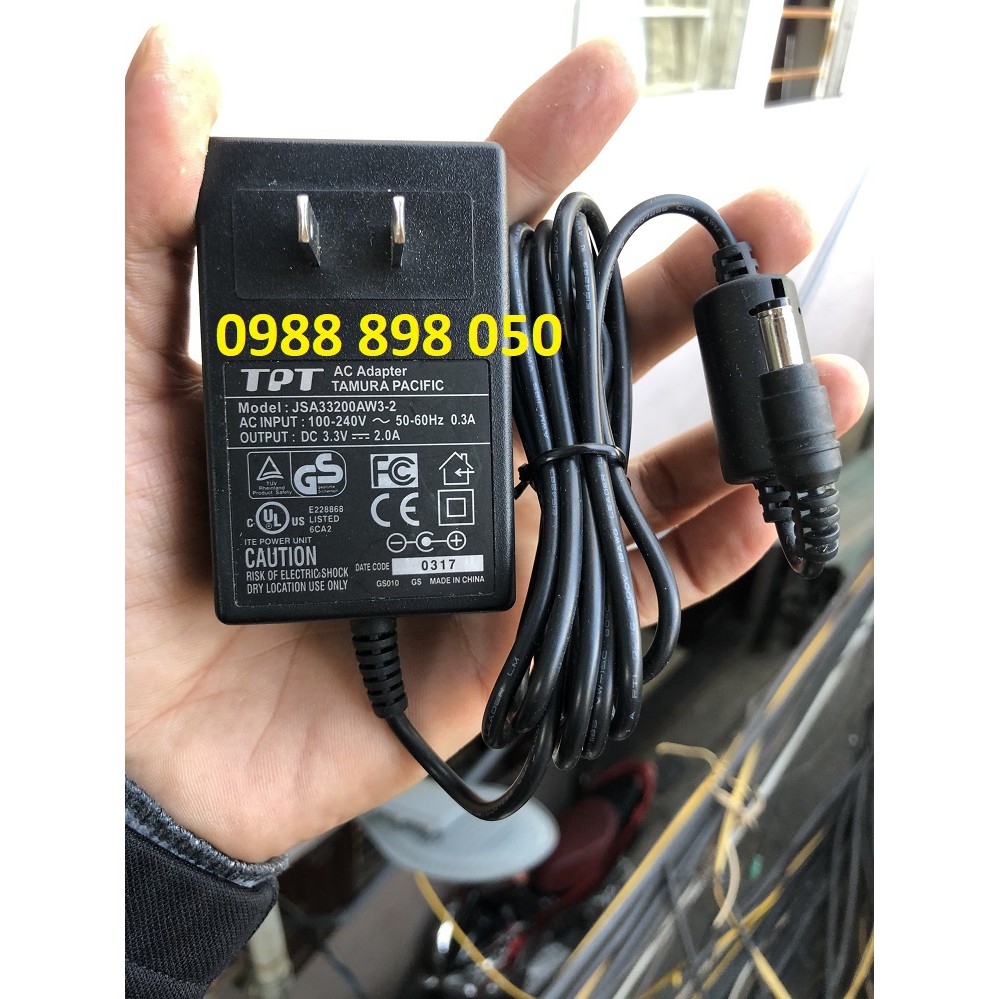 Bộ Nguồn 3.3v 2a Loại Tốt