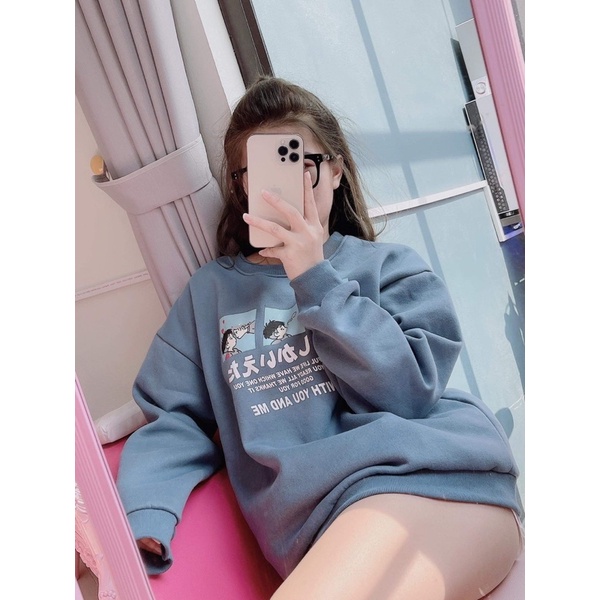 ÁO NỈ CẬU BÉ HỒNG VÀ XANH FRSIZE | BigBuy360 - bigbuy360.vn