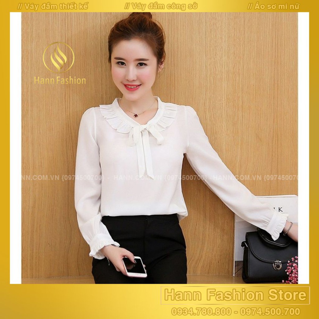 Áo sơ mi nữ tay dài ASM113