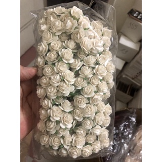 Hoa giấy thái trang trí tóc cô dâu (1 bịch-10 chùm)TH